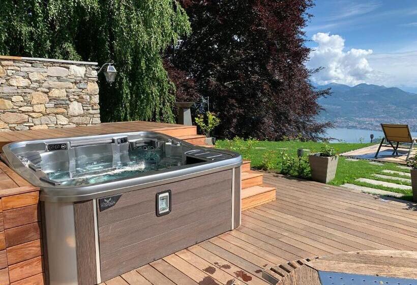 套房, Private Luxury Spa & Silence Retreat With Spectacular View Over The Lake Maggiore