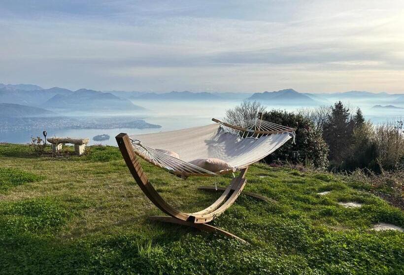1 Bedroom Apartment Lake View, Private Luxury Spa & Silence Retreat With Spectacular View Over The Lake Maggiore