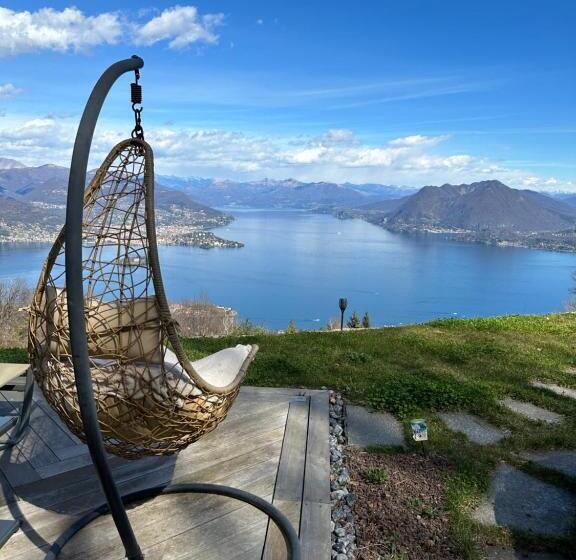 1 Bedroom Apartment Lake View, Private Luxury Spa & Silence Retreat With Spectacular View Over The Lake Maggiore