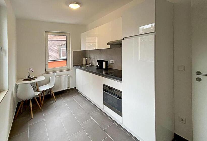 2 Sovrums Deluxe Lägenhet, Nurban Apartments City Nürnberg