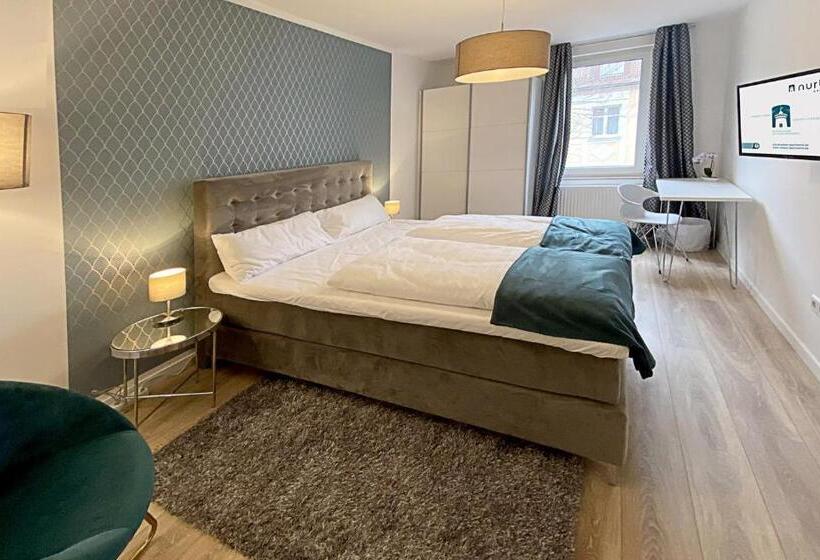 2 Sovrums Deluxe Lägenhet, Nurban Apartments City Nürnberg