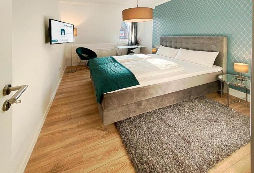 2 Sovrums Deluxe Lägenhet, Nurban Apartments City Nürnberg