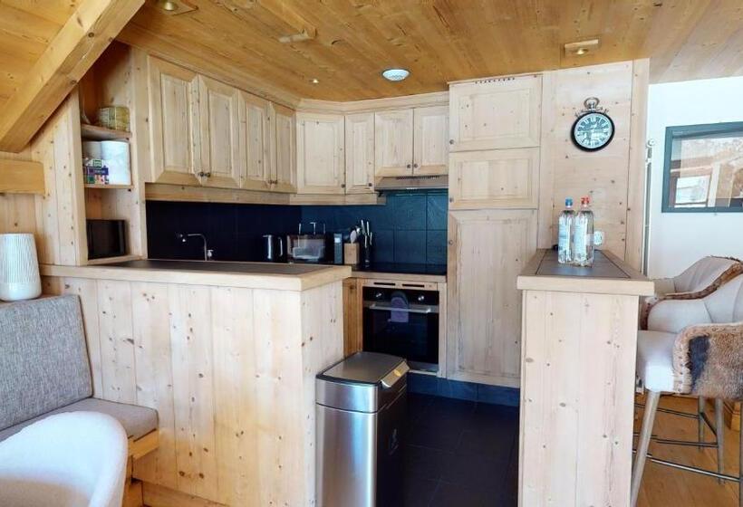 آپارتمان 1 خوابه با چشمانداز, Résidence Le Lys Martagon