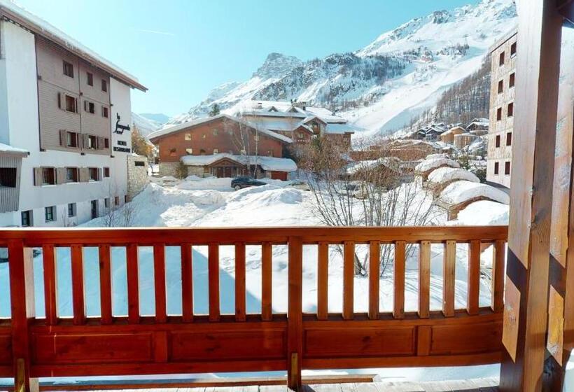 آپارتمان 1 خوابه با تراس, Résidence Le Lys Martagon