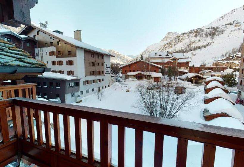 آپارتمان 1 خوابه با تراس, Résidence Le Lys Martagon