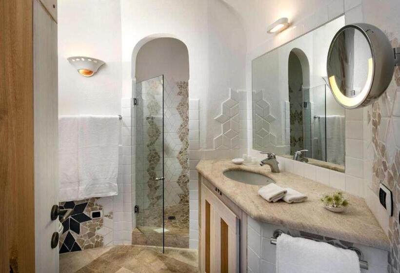 דירת חדר נוף לגינה, Grand Hotel Poltu Quatu