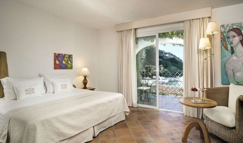 חדר דלוקס נוף לים, Grand Hotel Poltu Quatu