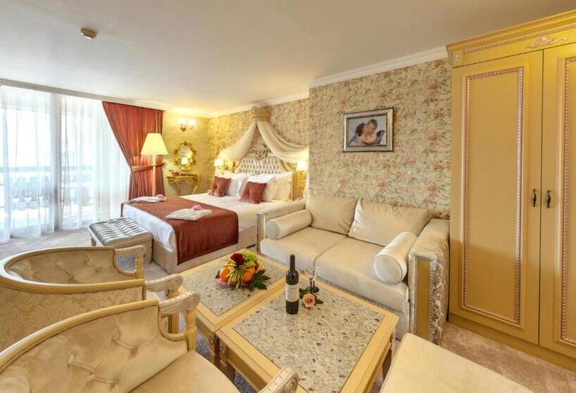 キングサイズベッドのデラックススイート, Spa Hotel Rich