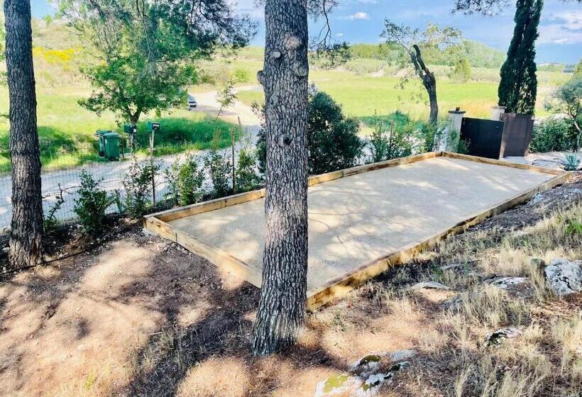 带大床的标准间, Mas Des Alpilles