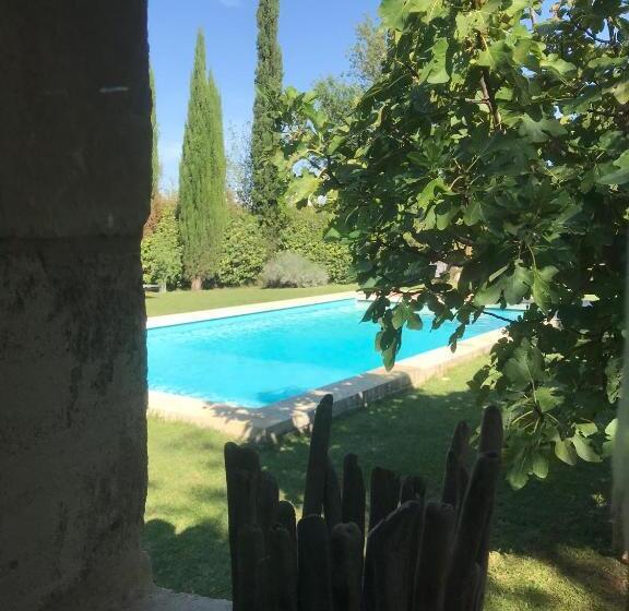 标准间带游泳池, Mas Des Alpilles