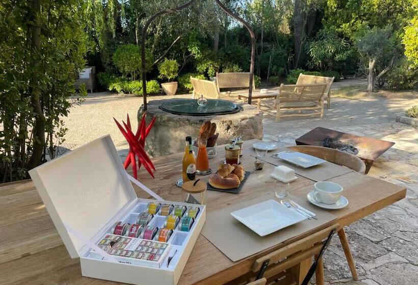 标准间带游泳池, Mas Des Alpilles