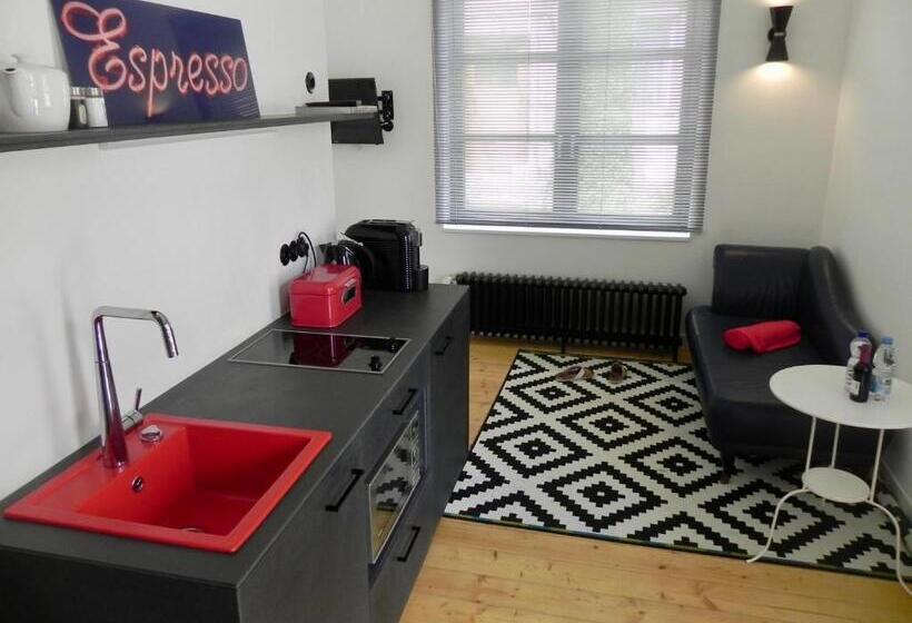 חדר סופריור עם מיטת קינג, Milchhaus Zimmer   Tiny House