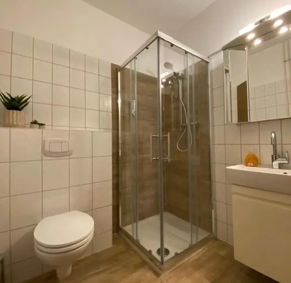 １ベッドルームのデラックスアパートメント, Residenz Am Kurpark   Ferienwohnungen In Zentraler Lage I Privatparkplatz