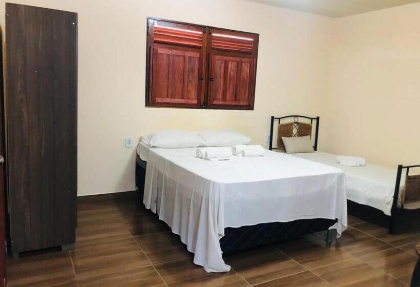 스탠다드 트리플 룸, Pousada Chalé Dos Milagres