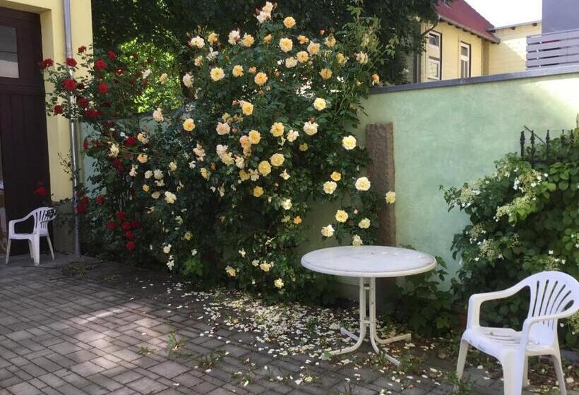 庭の見える1ベッドルームアパートメント, Ferienwohnungen An Der Bimmelbahn Wernigerode