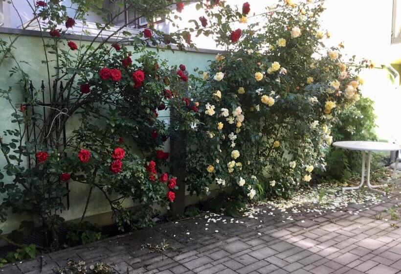 庭の見える1ベッドルームアパートメント, Ferienwohnungen An Der Bimmelbahn Wernigerode