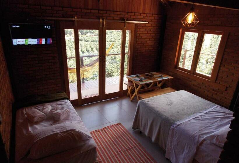 1 Sovrums Stuga, Pousada Café Da Mata