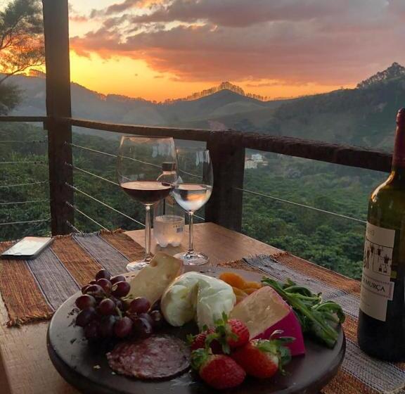 1 Sovrums Stuga, Pousada Café Da Mata