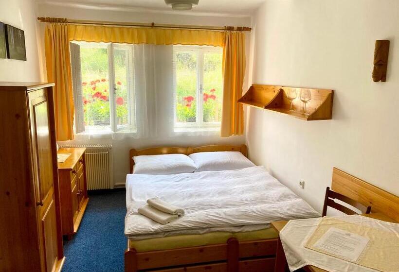 Standard room with outdoor bath, Pension Dita   Adršpach