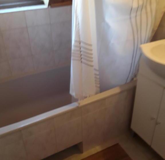 浴室共有ファミリールーム, Tunnel Family Apartmanház Pécs