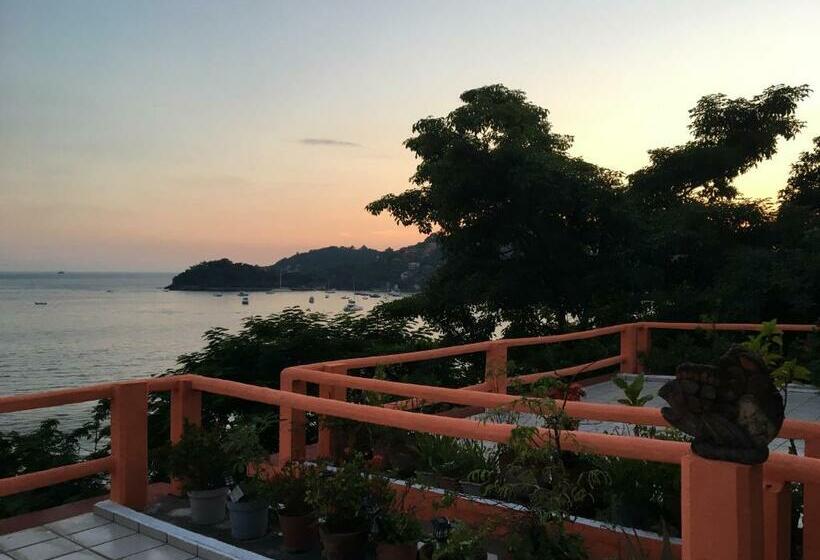 דירת חדר נוף לים, Bungalows Pacíficos