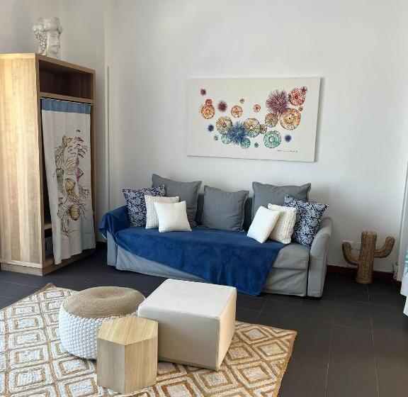 小型套房带海景, Villa Olimpia