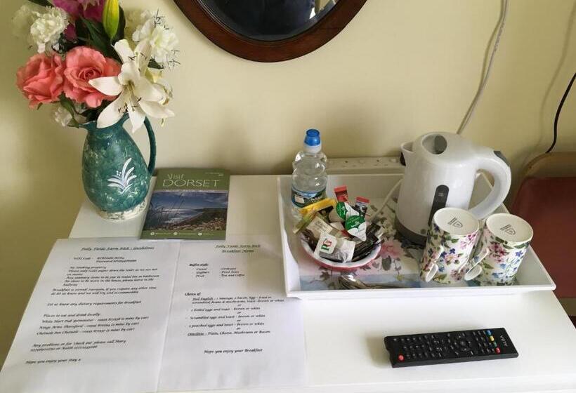 Standard room with outdoor bath, Folly Fields Farm B&b