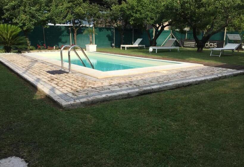标准间带游泳池, Camera Con Giardino E Piscina