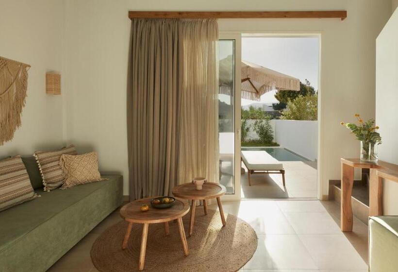 套房配有游泳池, Absolute Kiotari Resort