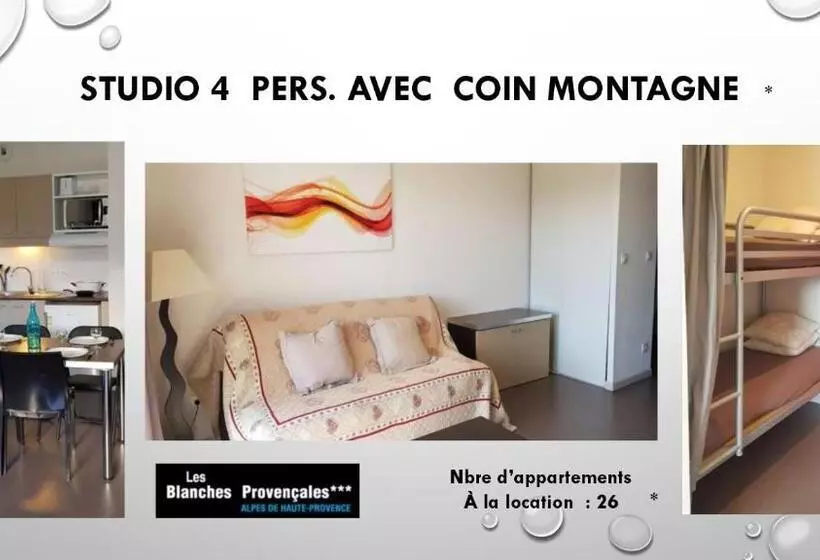 スタンダード４人部屋, Les Blanches Provençales
