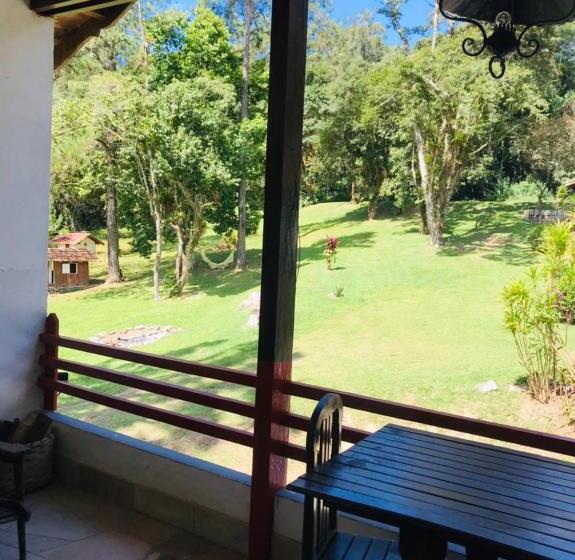 带1个卧室带花园景观的公寓, Casa Alpina