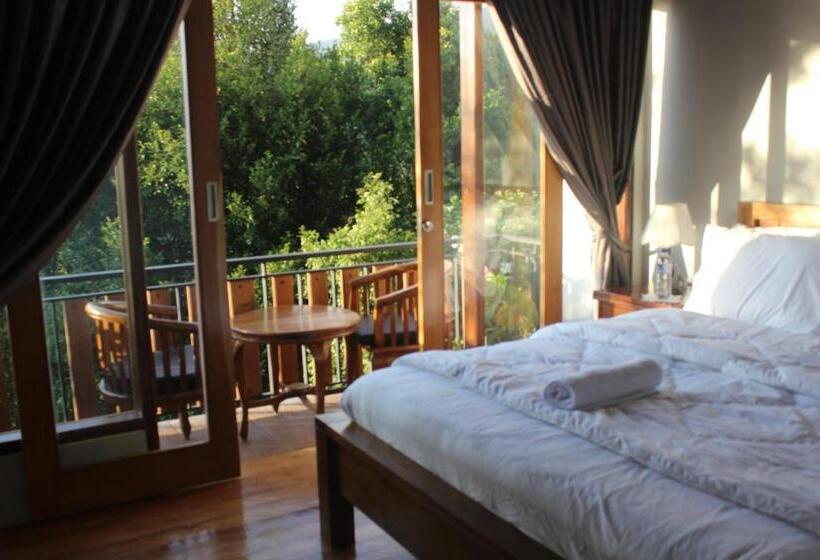 חדר דלוקס עם מרפסת, Munduk Panorama