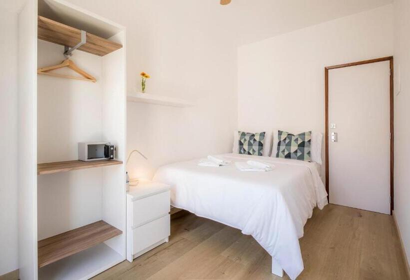 اتاق استاندارد با سرویس بهداشتی مشترک, Alto Mar Inn