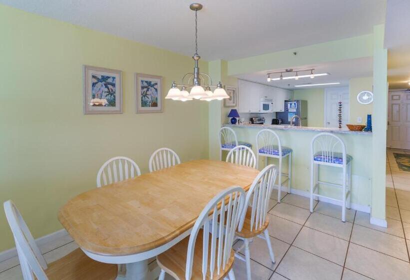 침실 2개 아파트, Destin Towers Middle Unit On The Beach!