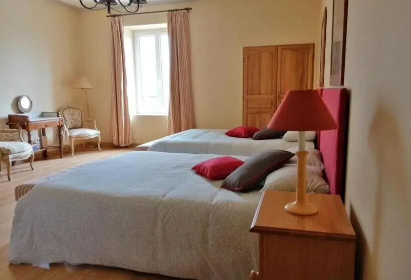 2ダブルベッドのスタンダードルーム, Chambres D´hôtes Le Cèdre Bleu