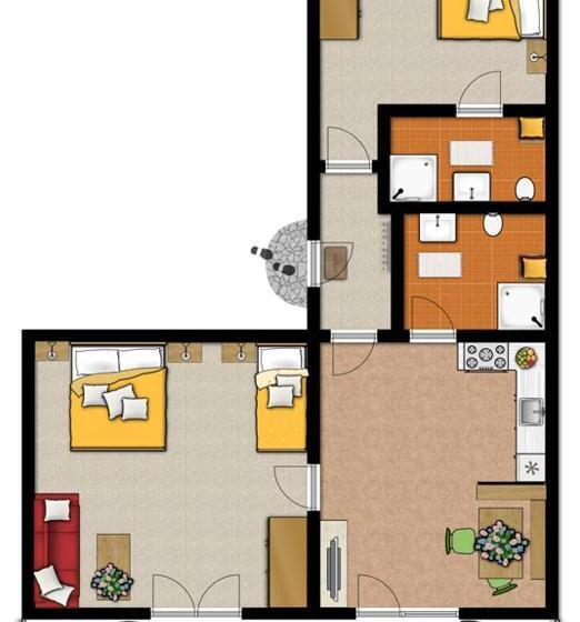 شقة غرفتين, Ferienhof Ammann