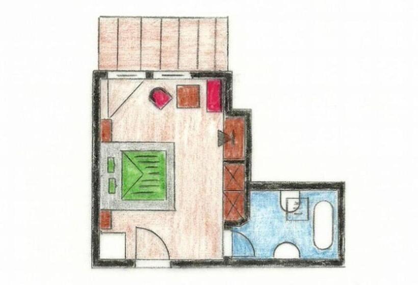 スタンダードルーム, Gästehaus Wineberger