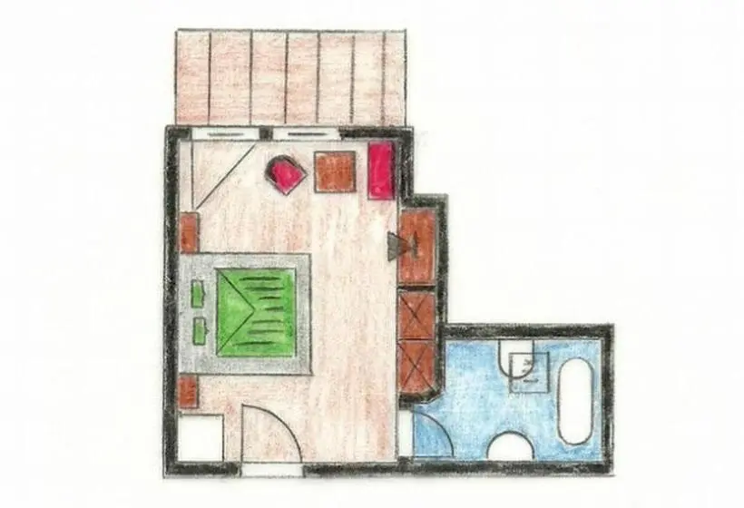 スタンダードルーム, Gästehaus Wineberger