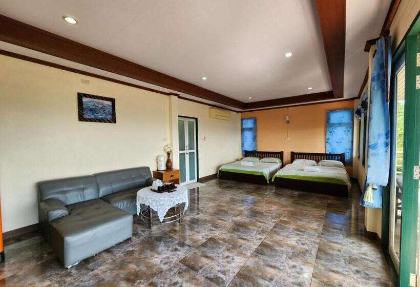 اتاق استاندارد با چشم‌انداز کوهستان, Baan Khao Noi Resort