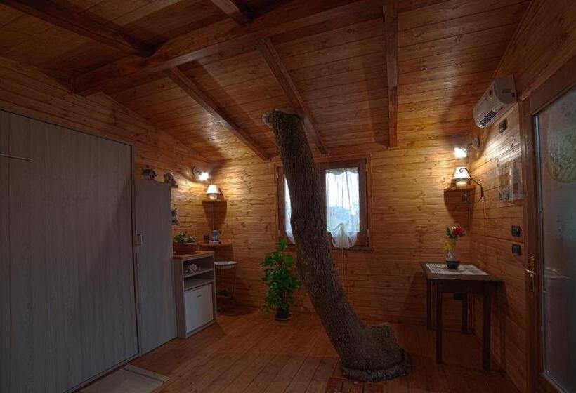 带阳台的豪华间, Casa Sull Albero Bocchineri