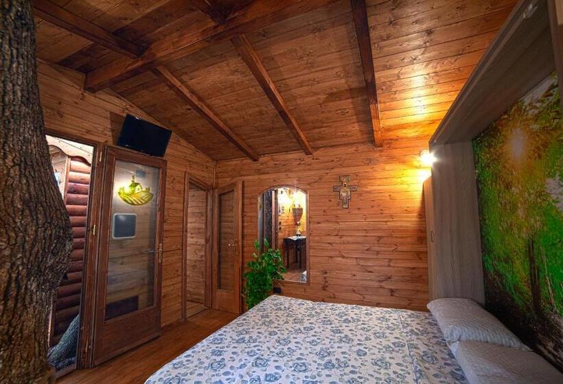 带阳台的豪华间, Casa Sull Albero Bocchineri