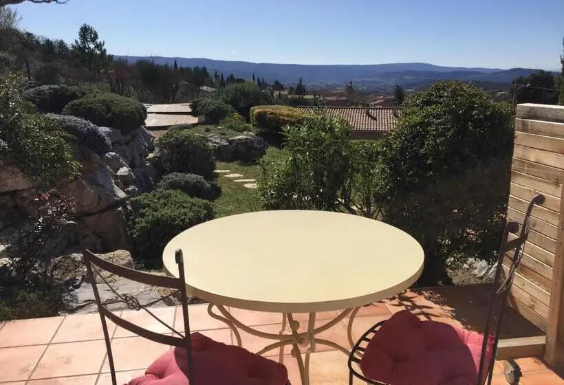 テラス付きスタンダードルーム, Au Pied Du Ventoux
