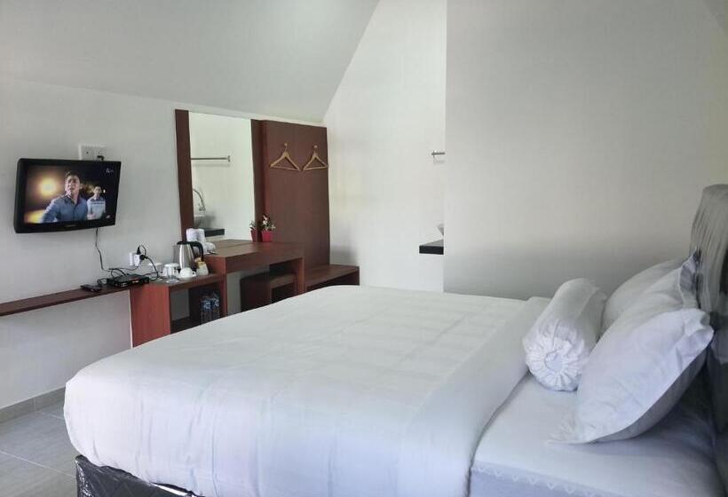 带花园景观的标准洋房, Madu Tiga Beach And Resort