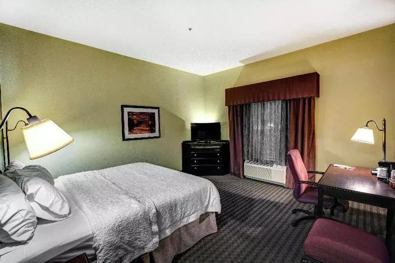 キングサイズベッドのスタンダードルーム, Hampton Inn & Suites Chadds Ford