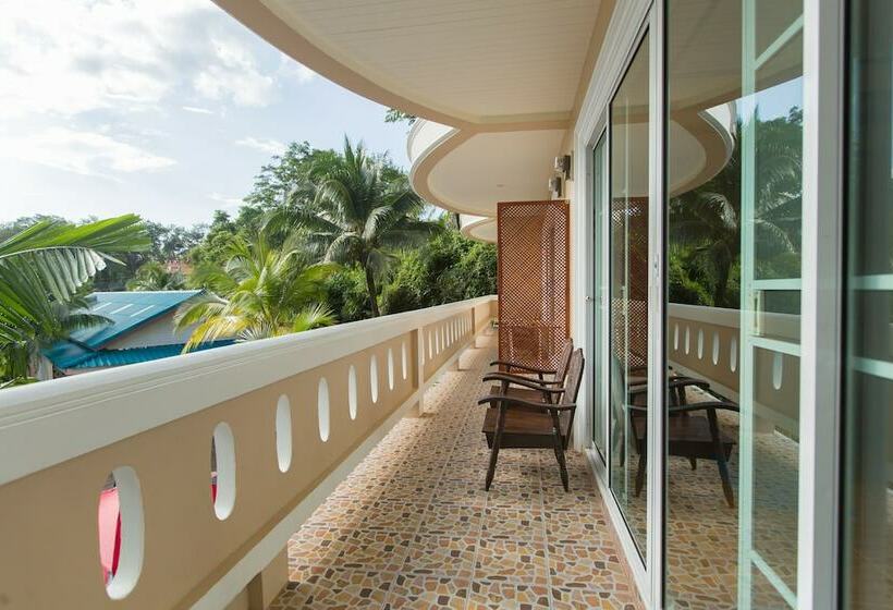 침실 1개 발코니 아파트, Patong Rai Rom Yen Resort Sha