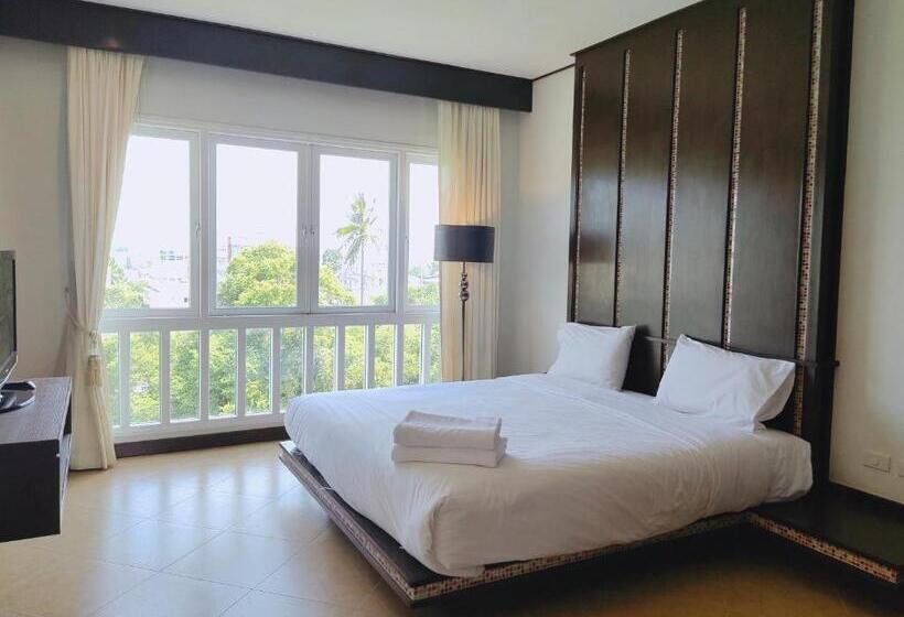 2침실 펜트하우스 아파트, Ratana Hotel Chalong