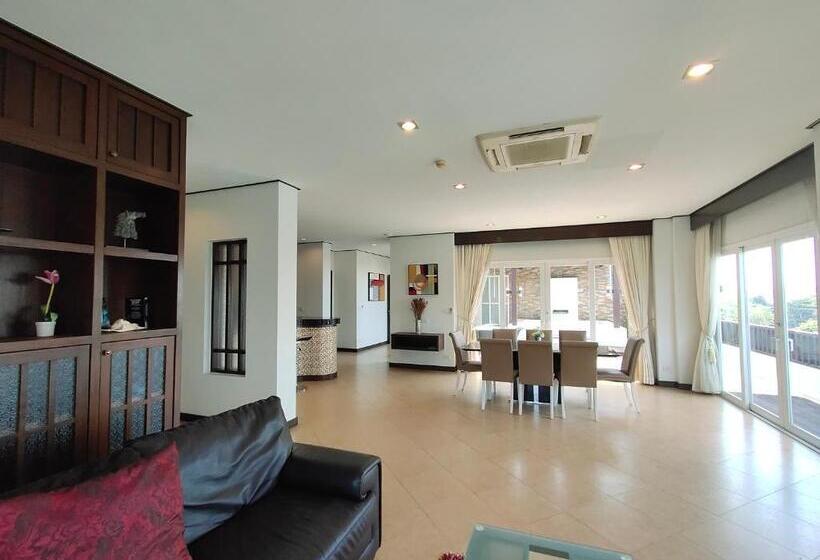 2침실 펜트하우스 아파트, Ratana Hotel Chalong