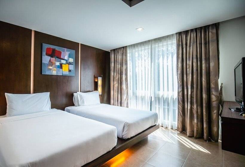 침실 2개 스위트, Ratana Hotel Chalong