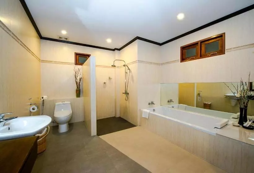 Villa 1 Makuuhuone, Pai Tan Villas   Sha Extra Plus