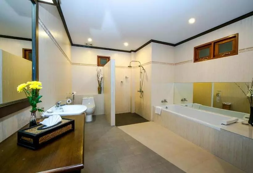 Villa 1 Makuuhuone, Pai Tan Villas   Sha Extra Plus